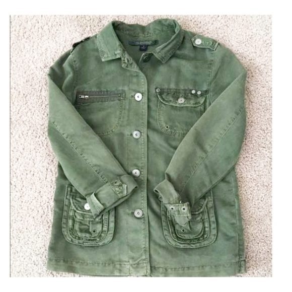 Marrakech green utility army cargo jacket - Picture 9 of 9